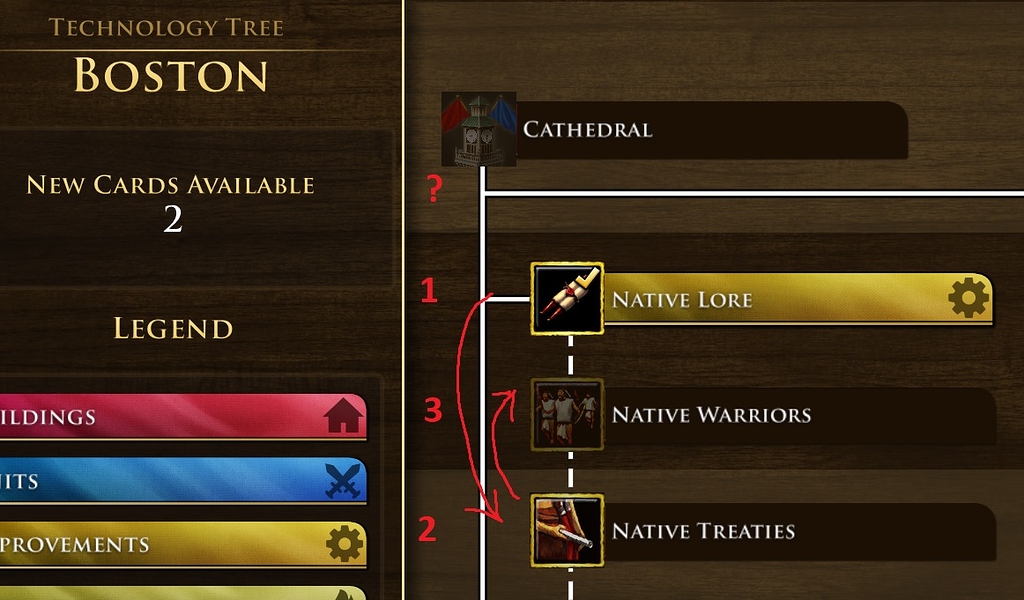 [AOE4 DE] [BUG] Native Treaties / Native Warriors Cards Out of Order on ...