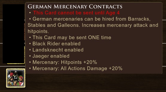 German Mercenary Contracts
