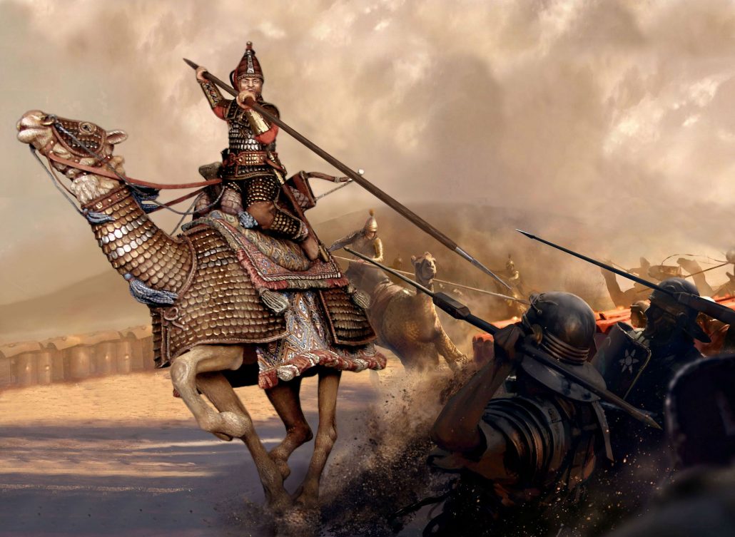 3-Parthian-Camel-Cataphracts-at-Nisbis-1030x753