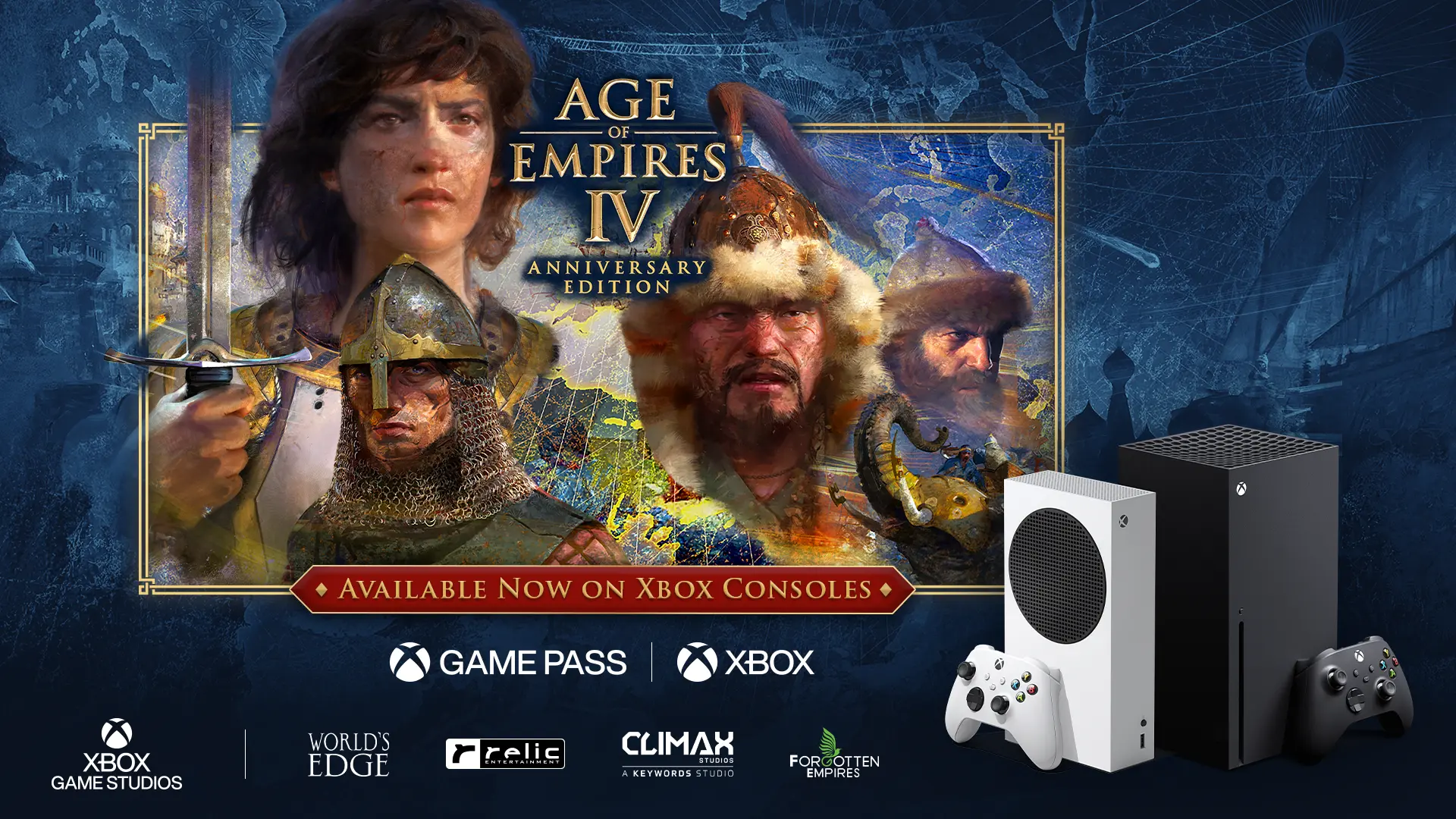 Age of Empires IV Now Available on Xbox Consoles Age of Empires World s Edge Studio